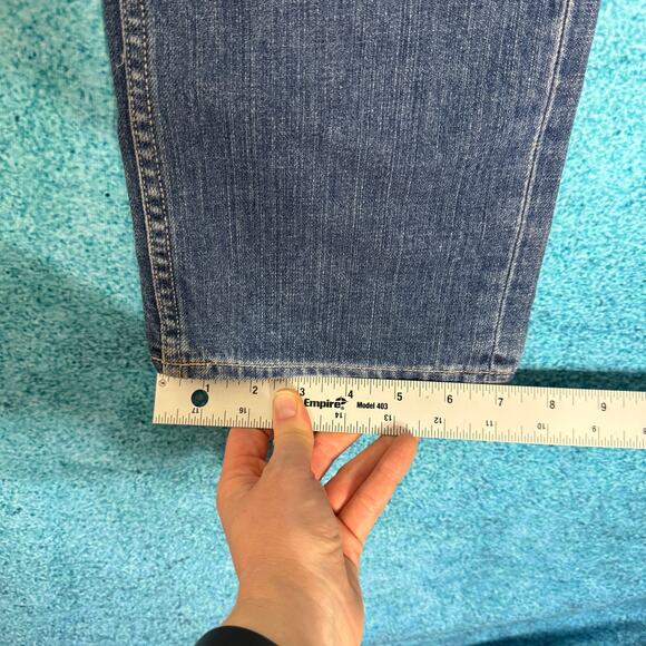 Vintage Guess Jeans Women’s 31 – Robertson Slim Tapered – Blue Denim Y2K - Picture 7 of 16